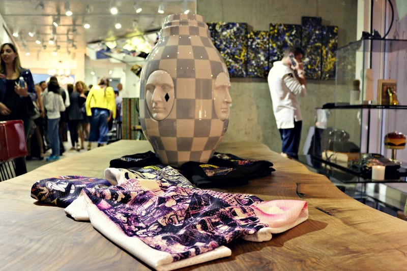 Suzi in Beirut at Vick Vanlian Showroom